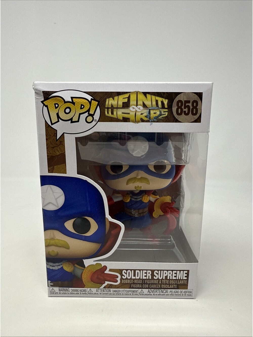Infinity Warps Soilder Supreme Funko Pop #858 Figure
